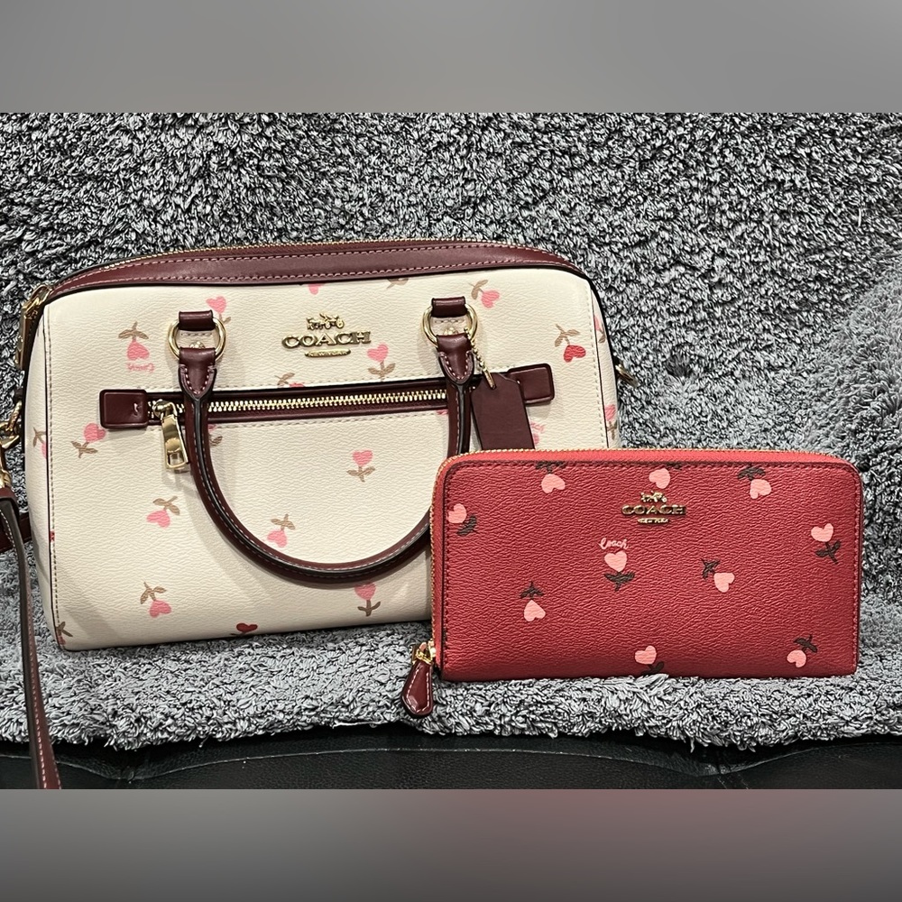 Coach Purse w/ matching wallet!